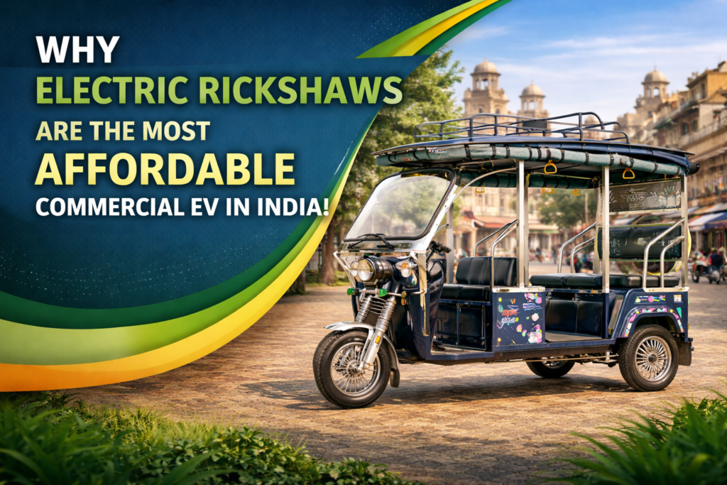 Ev Rekshaw Electric Rickshaw Price in India: Most Affordable Commercial EV | Udaan ...